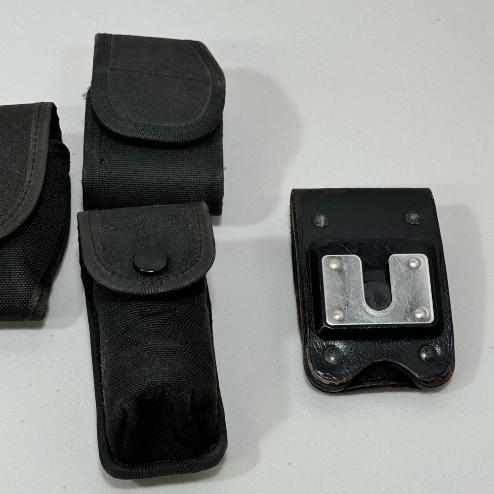 Uncle Mikes SIdekick Law Enforcement Duty Belt Holsters + Others LOT of 7